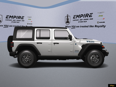 2025 Jeep Wrangler 4xe WRANGLER 4-DOOR WILLYS 4xe
