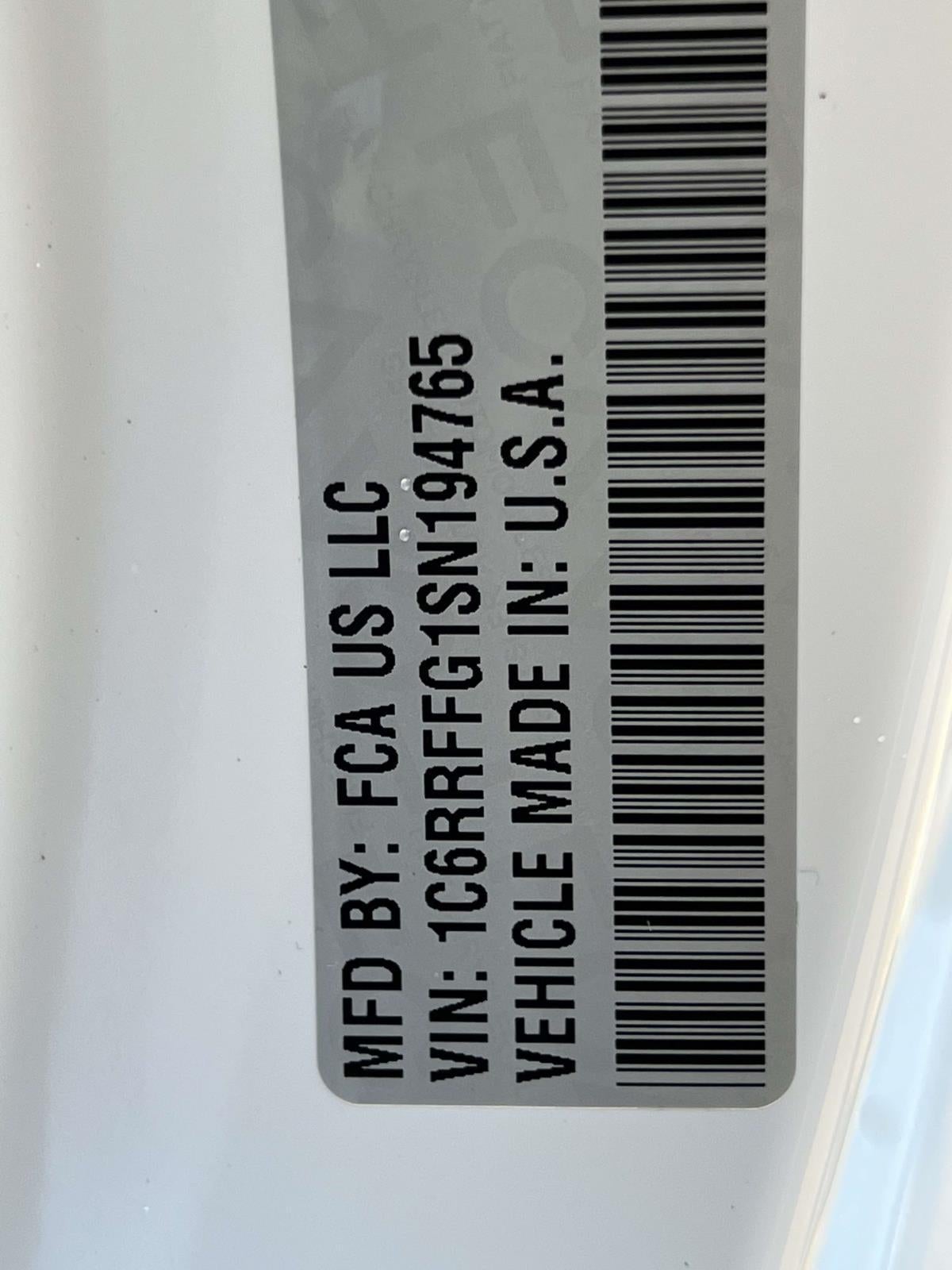 2025 RAM Ram 1500 RAM 1500 BIG HORN CREW CAB 4X4 5'7' BOX