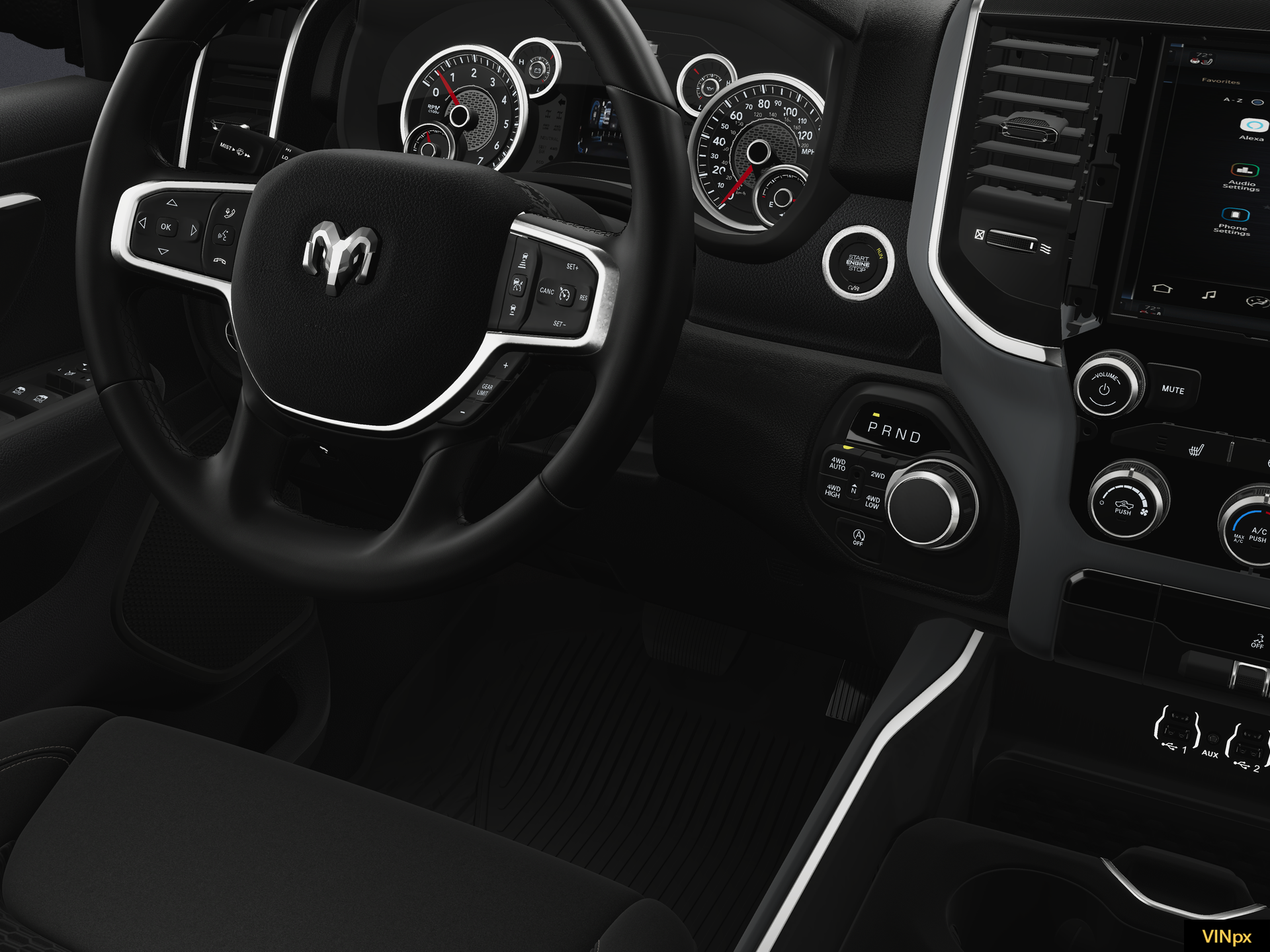 2025 RAM Ram 1500 RAM 1500 BIG HORN CREW CAB 4X4 5'7' BOX