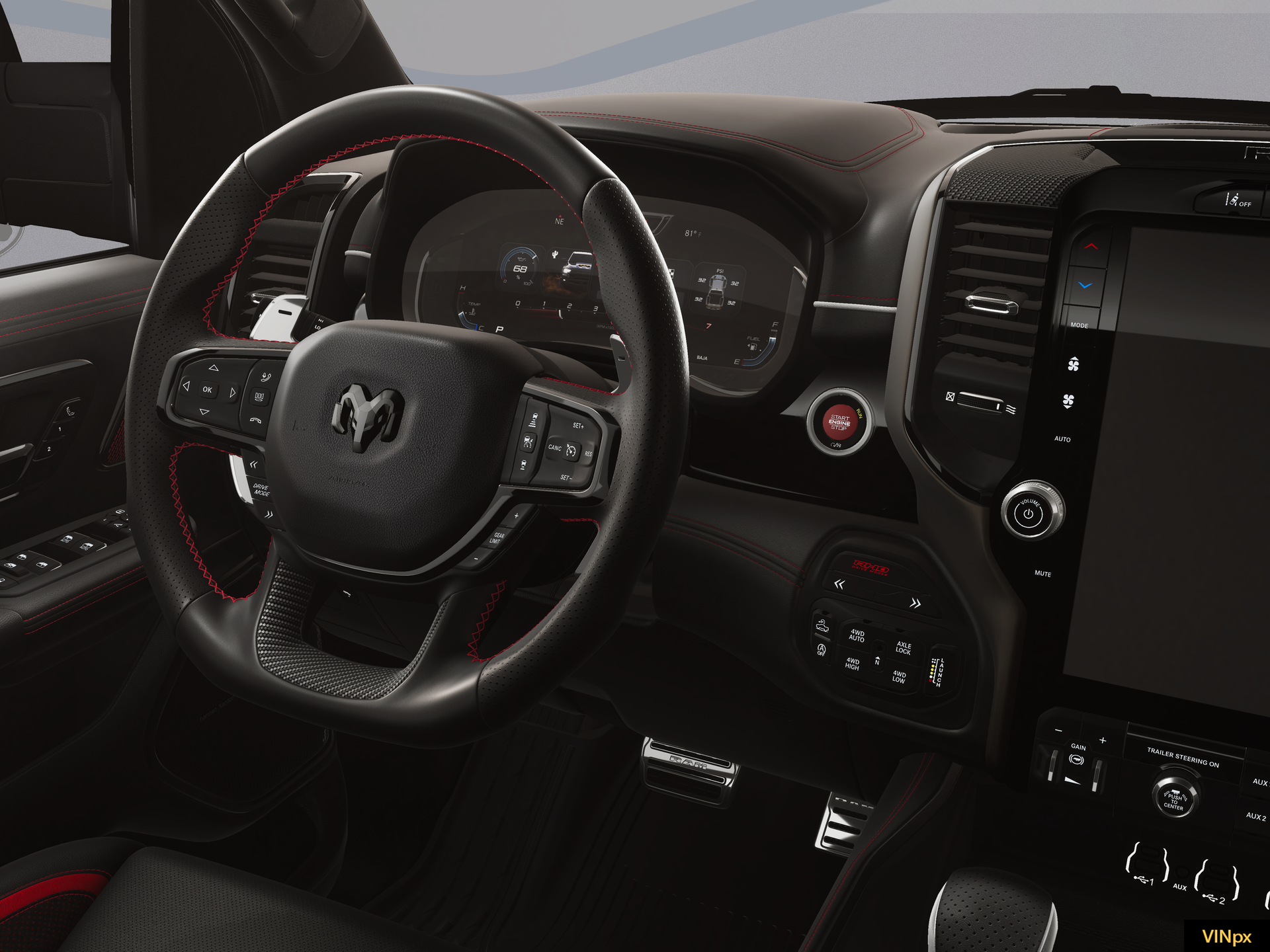 2026 RAM Ram 1500 RAM 1500 RHO CREW CAB 4X4 5'7' BOX