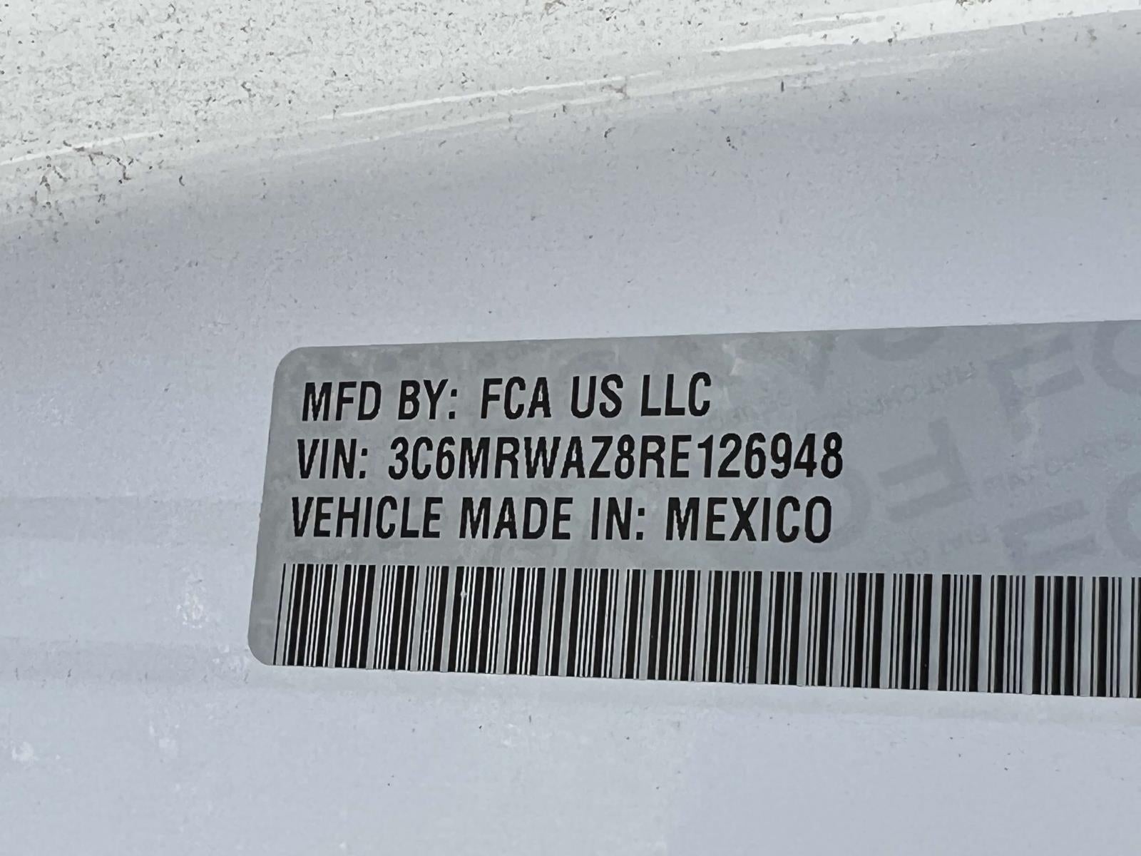 2024 RAM Ram ProMaster EV RAM PROMASTER EV SUPER HIGH ROOF 159” WB EXT
