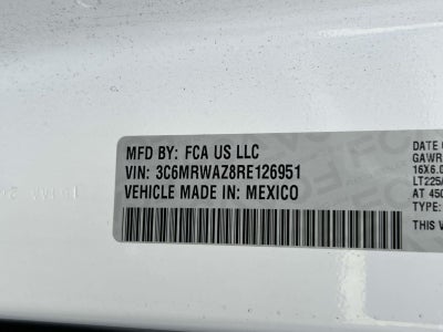 2024 RAM Ram ProMaster EV RAM PROMASTER EV SUPER HIGH ROOF 159” WB EXT