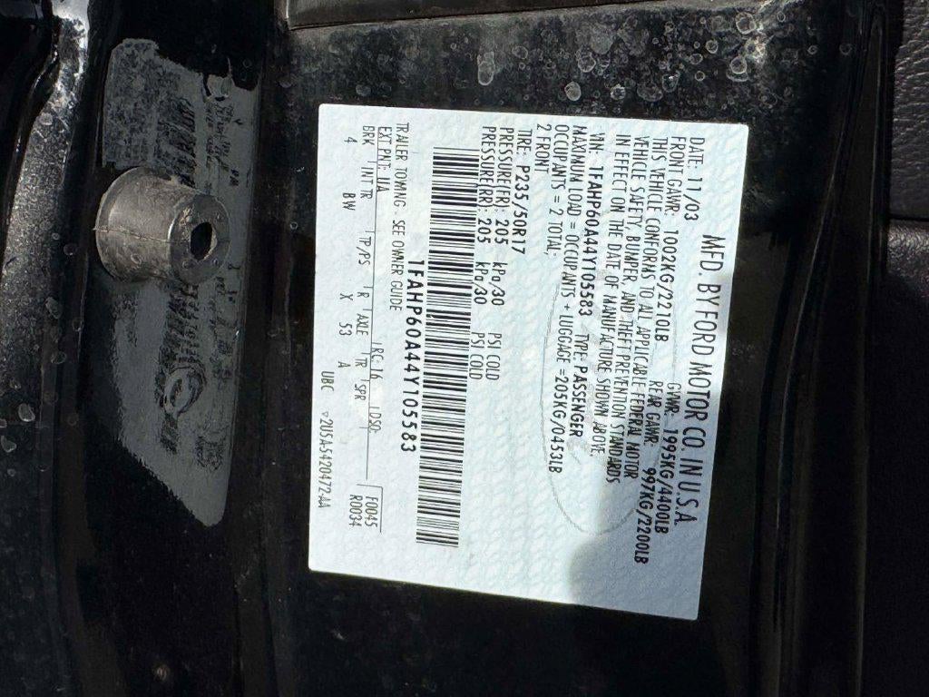 2004 Ford Thunderbird Base
