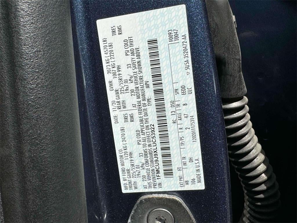 2020 Ford Escape Titanium