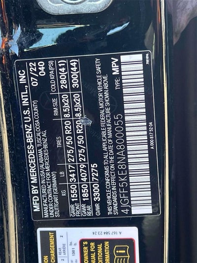 2022 Mercedes-Benz GLS 450 4MATIC®