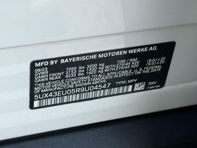 2024 BMW X5 PHEV xDrive50e