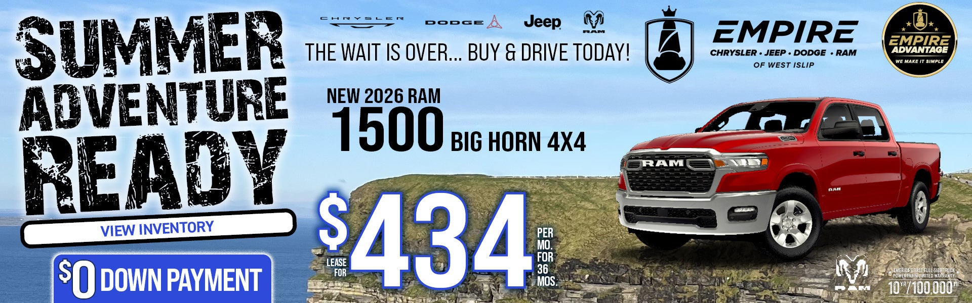 New 2026 Ram 1500 Big Horn 4X4