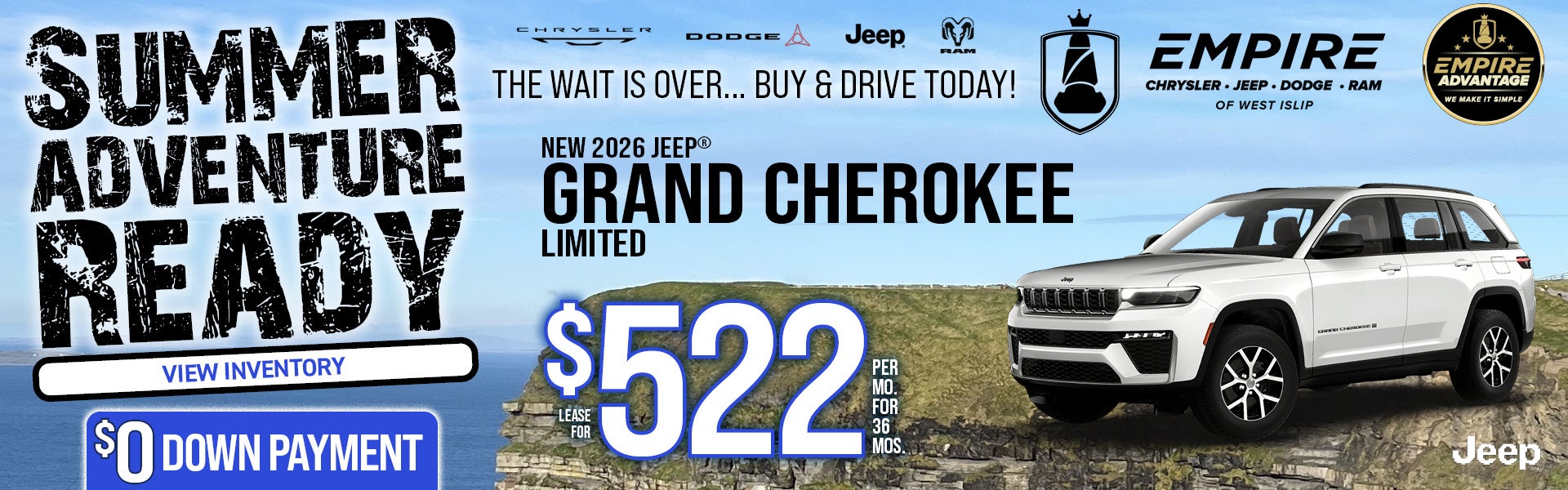 New 2026 Jeep Grand Cherokee Limited