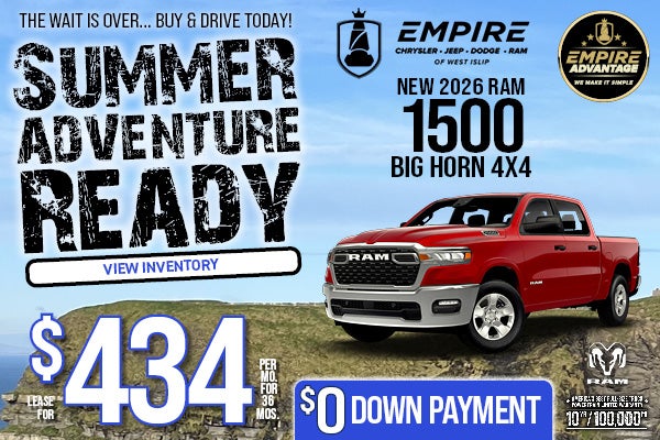 New 2026 Ram 1500 Big Horn 4X4