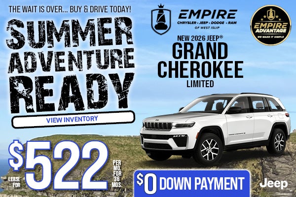 New 2026 Jeep Grand Cherokee Limited