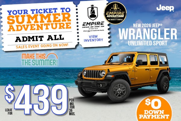 Wrangler 439/mo
