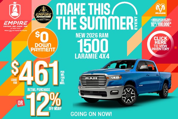 NEW 2026 RAM 1500 LARAMIE 4X4