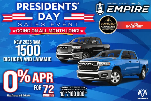 NEW 2025 Ram 1500 Big Horn and Laramie