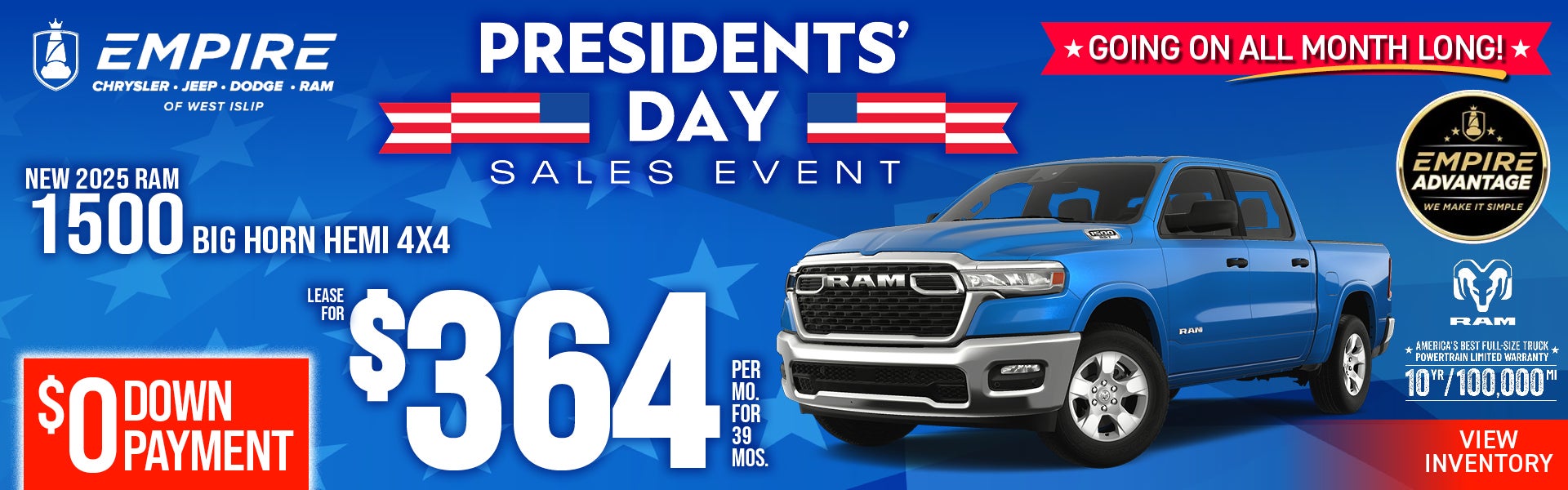 New 2025 RAM 1500 BIG HORN HEMI 4X4