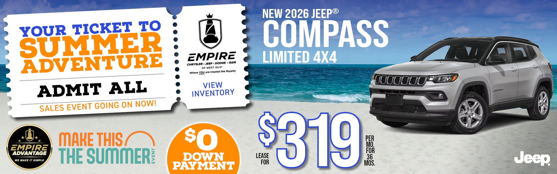 Compass 319/mo