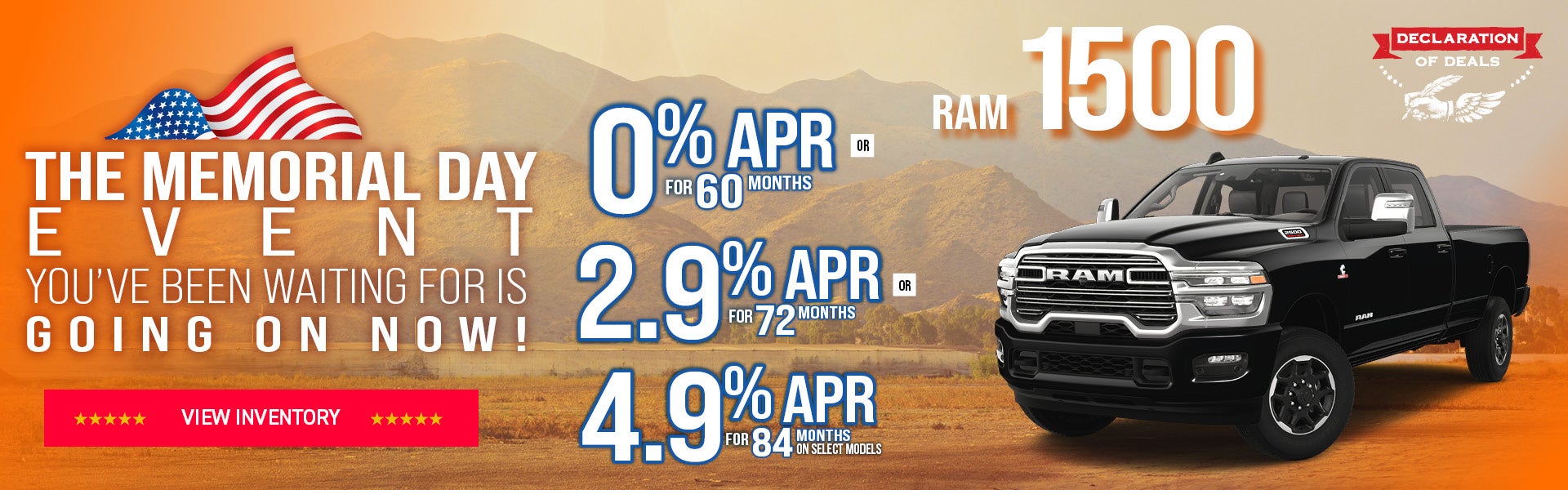 RAM 1500 FINANCE OFFERS