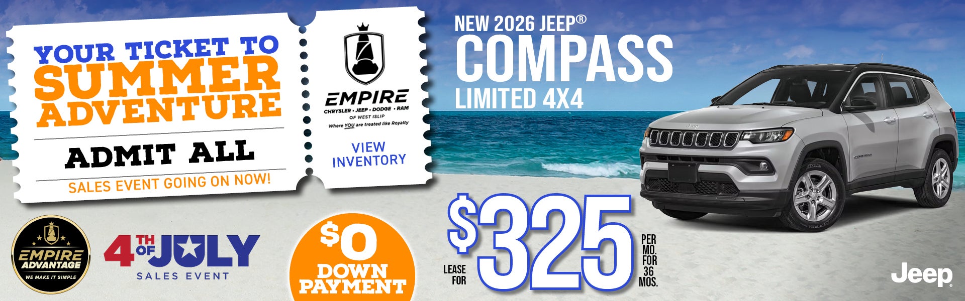 CDJR Compass 325/mo