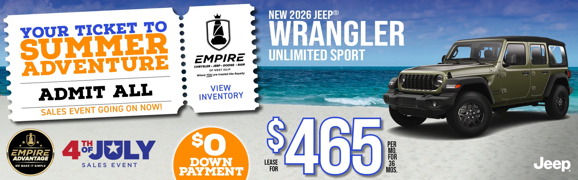 CDJR Wrangler 465/mo