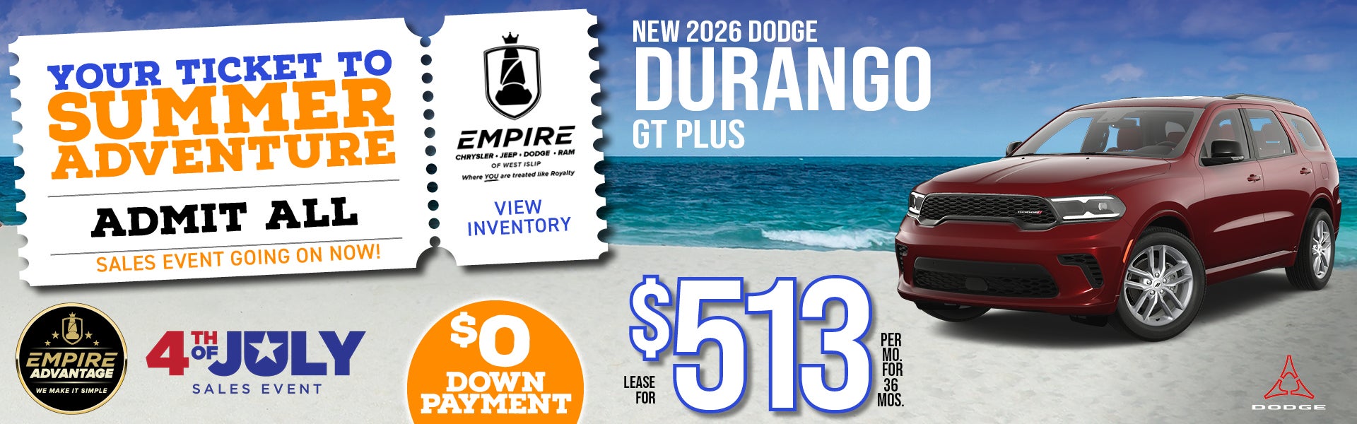 CDJR Durango 513/mo