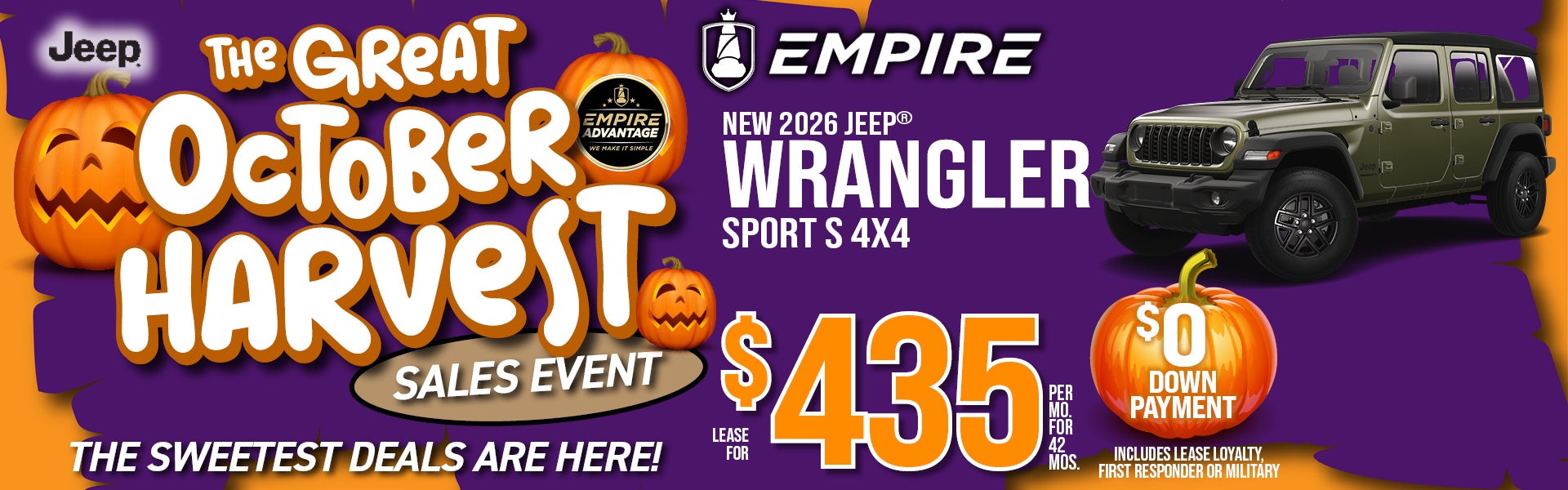 Wrangler 435/mo