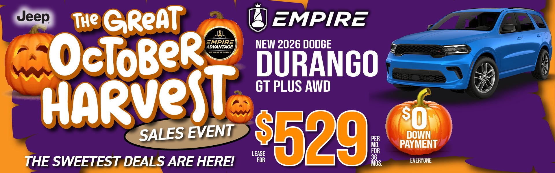 Durango 529/mo