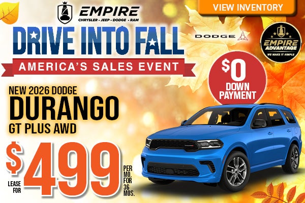 Durango 499/mo